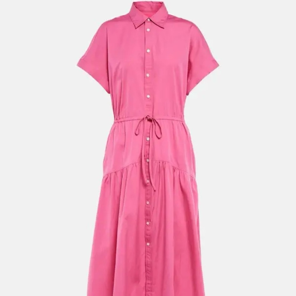 Ralph Lauren Pink Midi Shirt Dress - 6